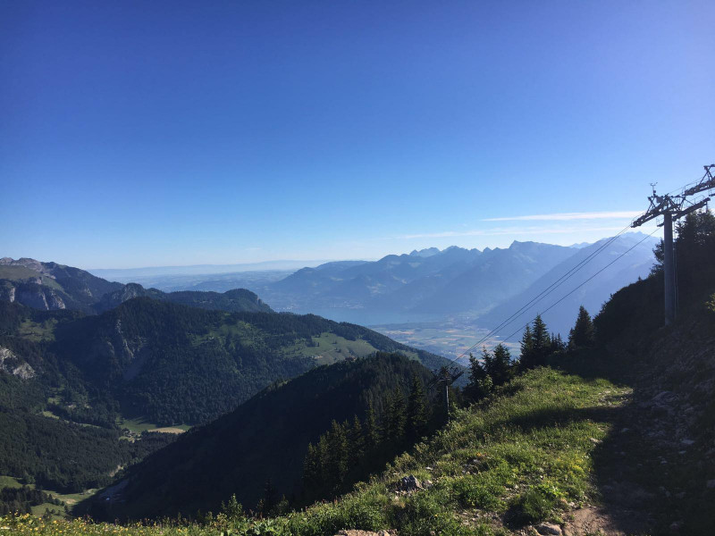 Vue sur le lac Léman